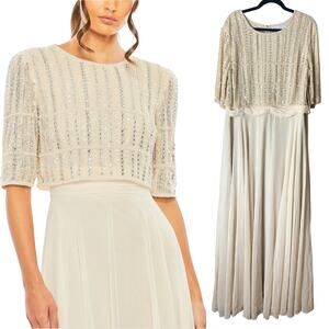 NWT MAC DUGGAL DRESS GOWN 20 MOTHER OF THE BRIDE FORMAL EVENING WEDDING GUEST